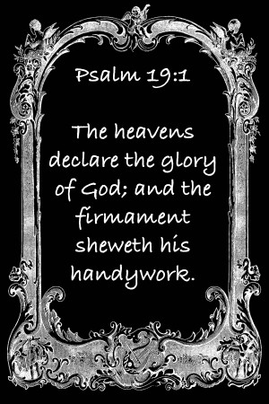 Psalm 19 1 7BW